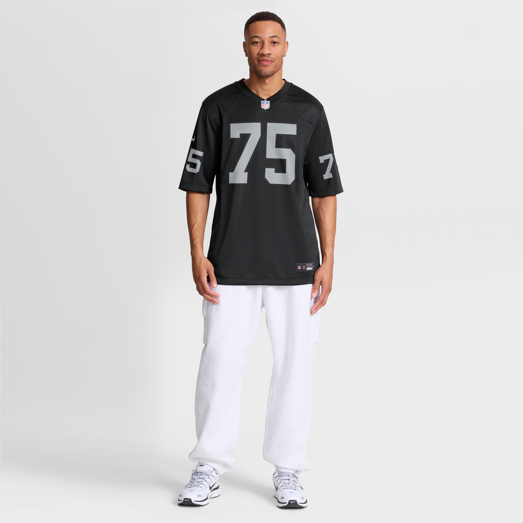 Las Vegas Raiders Howie Long Nike Black Game Retired Player Jersey