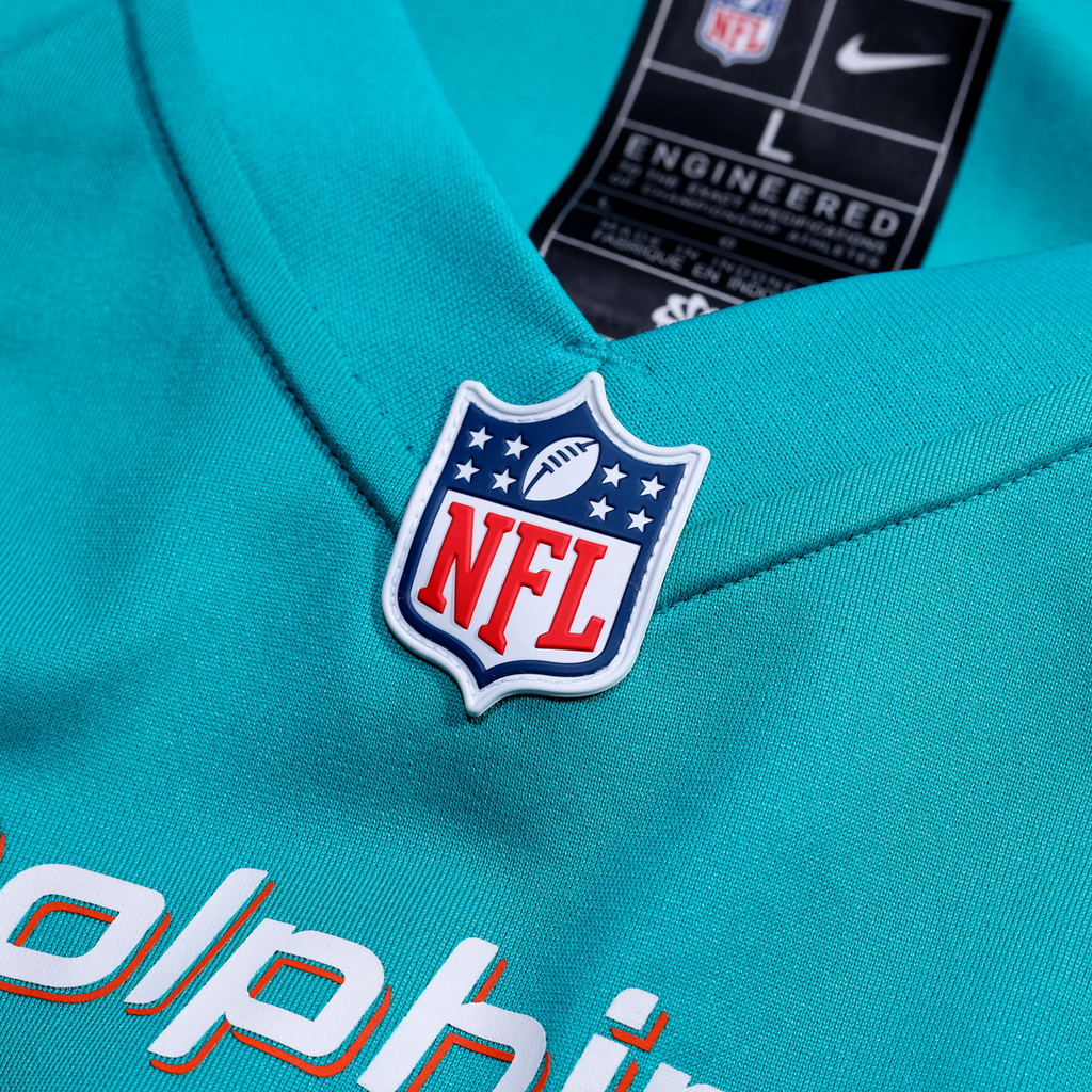 Miami Dolphins David Long Jr. Nike Aqua Game Jersey