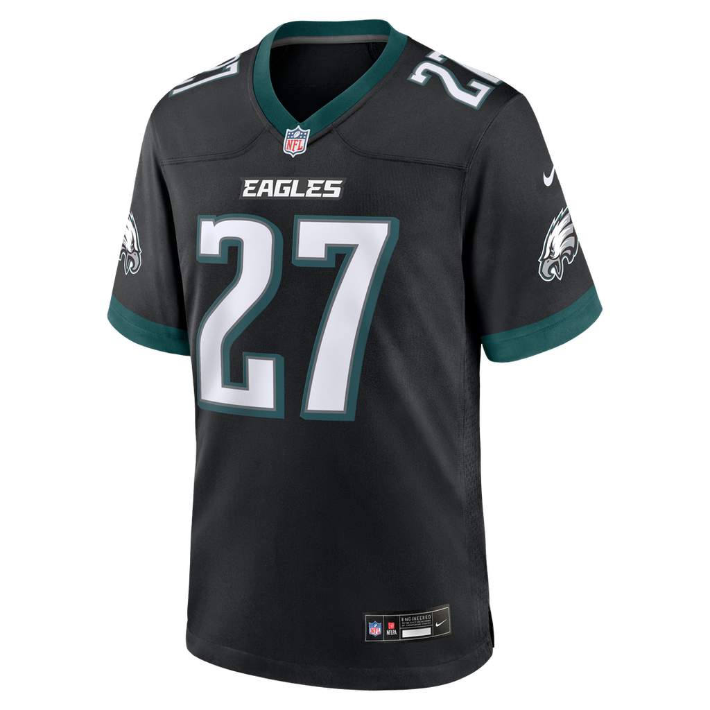 Philadelphia Eagles Quinyon Mitchell Nike Midnight Green Team Game Jersey