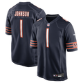 Chicago Bears Jaylon Johnson Nike Navy Game Jersey