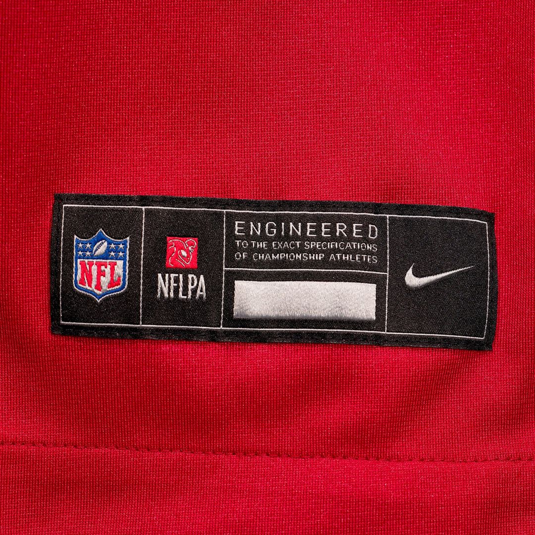 Kansas City Chiefs Nike Red Custom Game Jersey