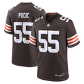 Cleveland Browns Ethan Pocic Nike Brown Game Jersey