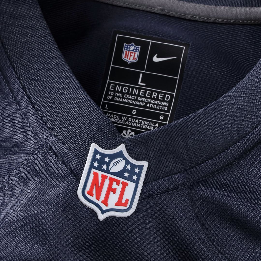 Los Angeles Chargers Oronde Gadsden Nike Powder Blue Team Game Jersey