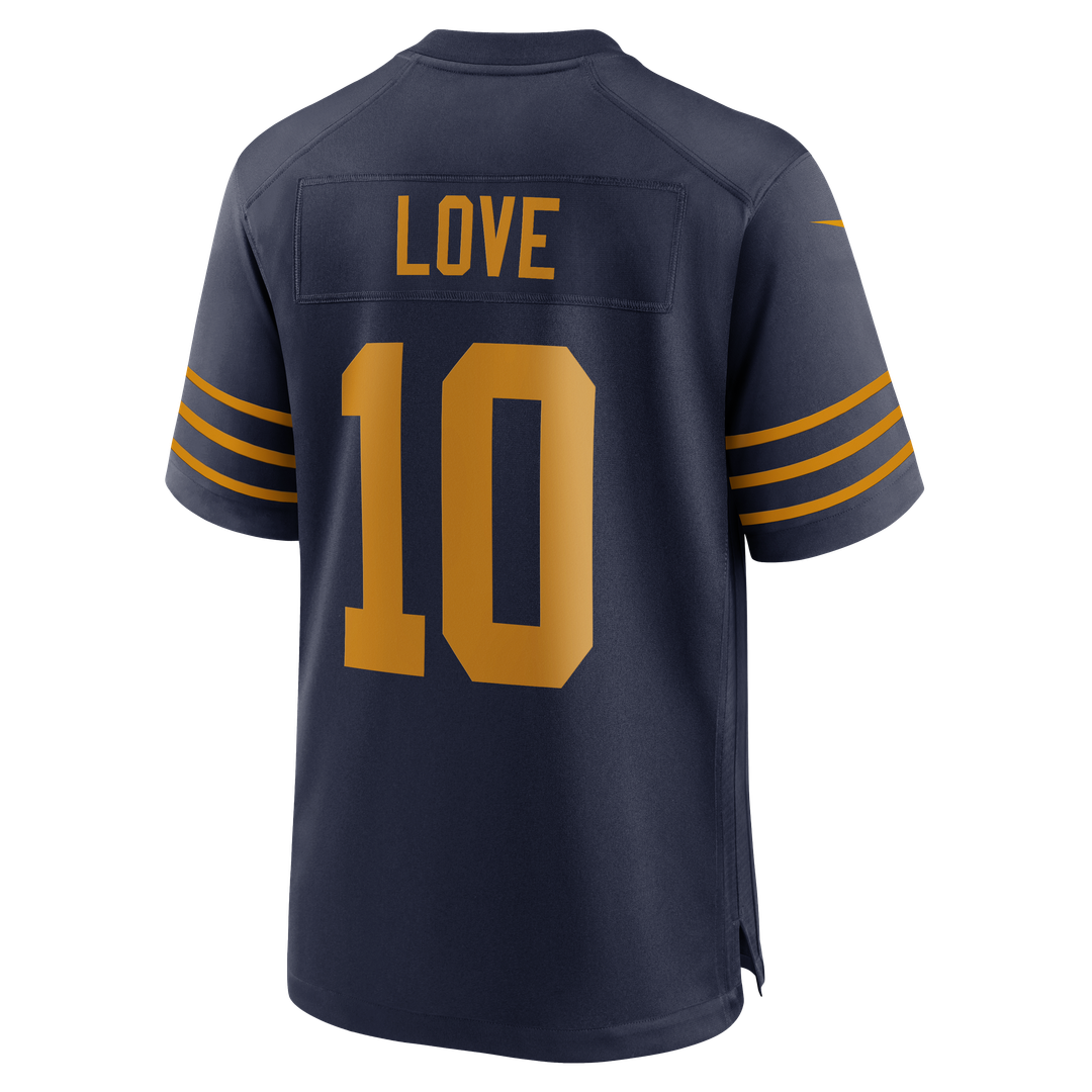 Green Bay Packers Jordan Love Nike White Game Jersey