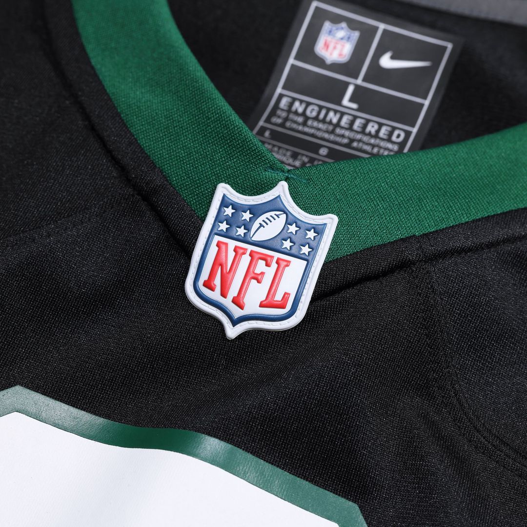 New York Jets Will McDonald IV Nike Legacy Black Alternate Game Jersey