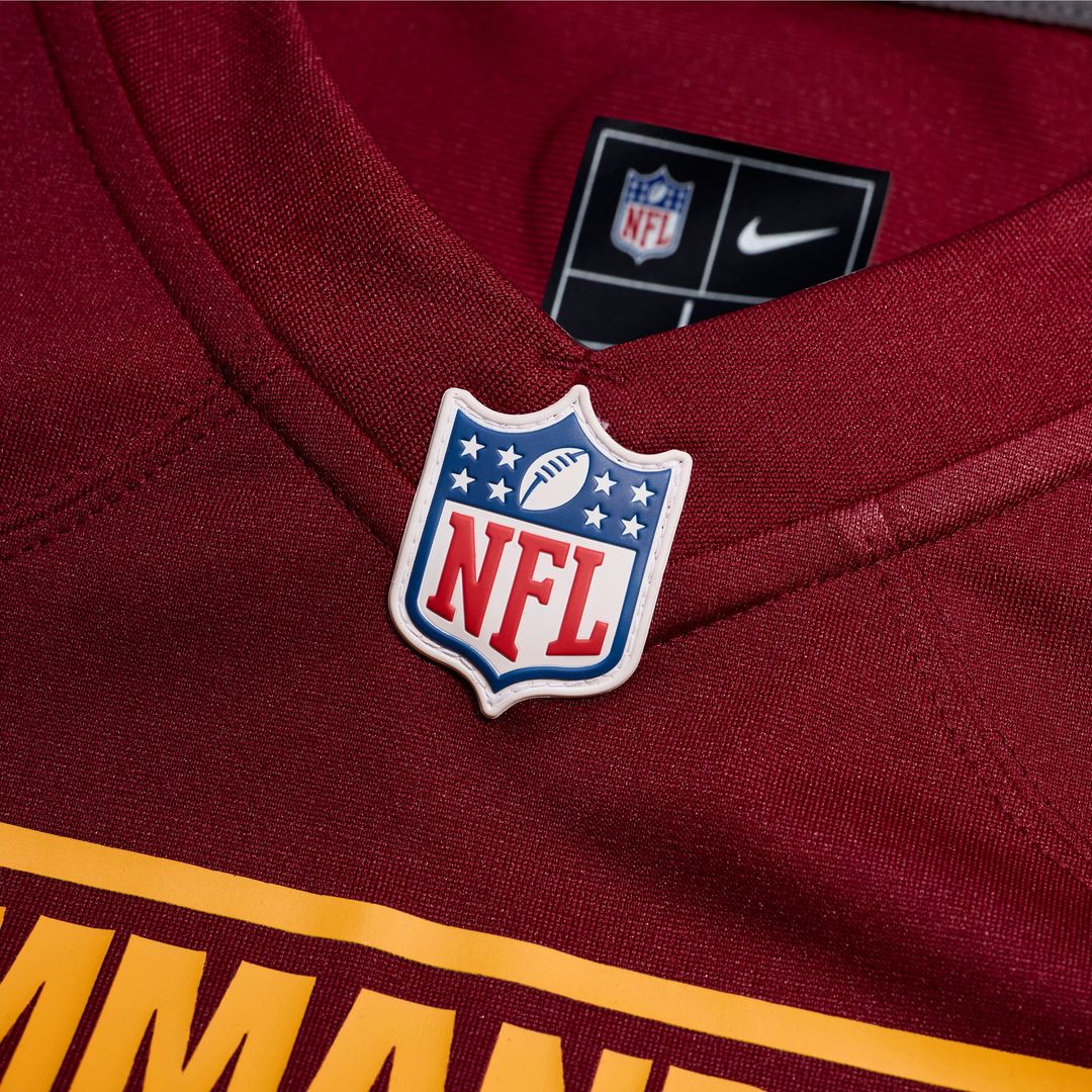 Washington Commanders Ale Kaho Nike Burgundy Team Game Jersey
