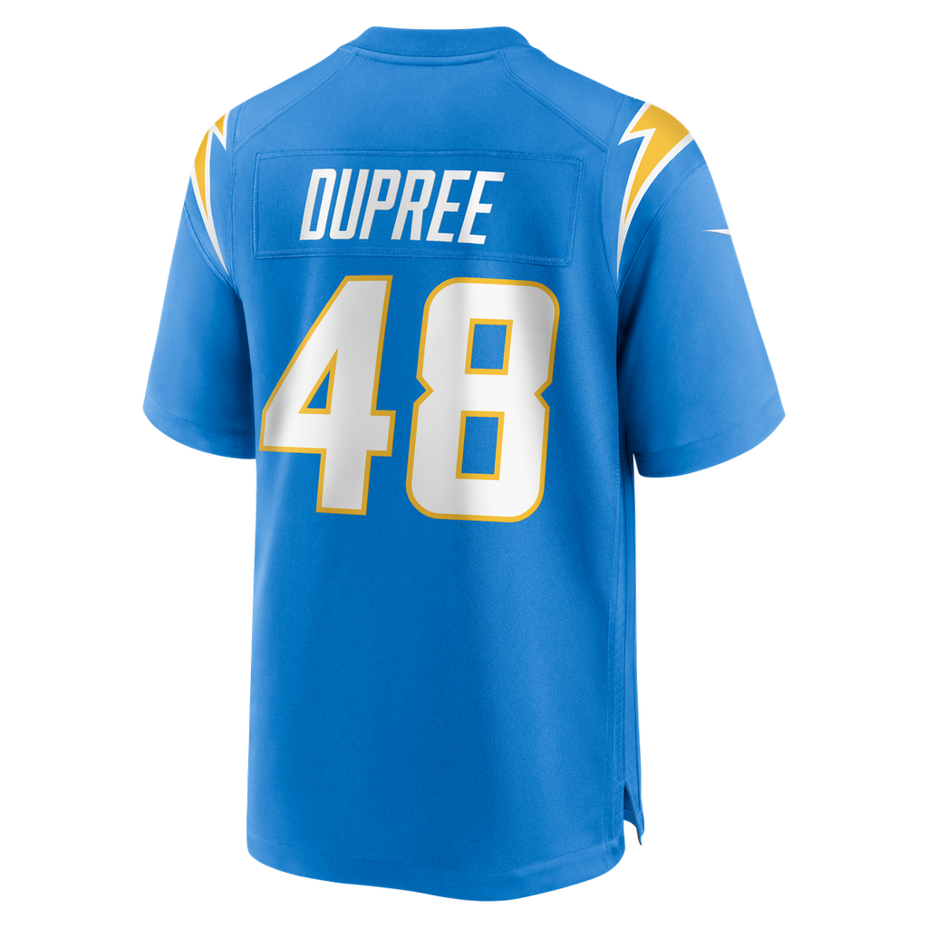Los Angeles Chargers Bud Dupree Nike Powder Blue Team Game Jersey