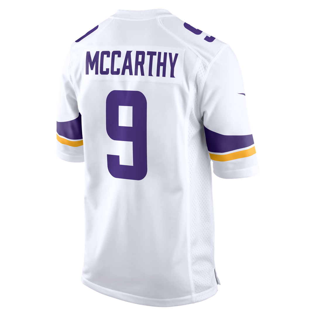 Minnesota Vikings J.J. McCarthy Nike Purple 2nd Alternate Player Game Jersey