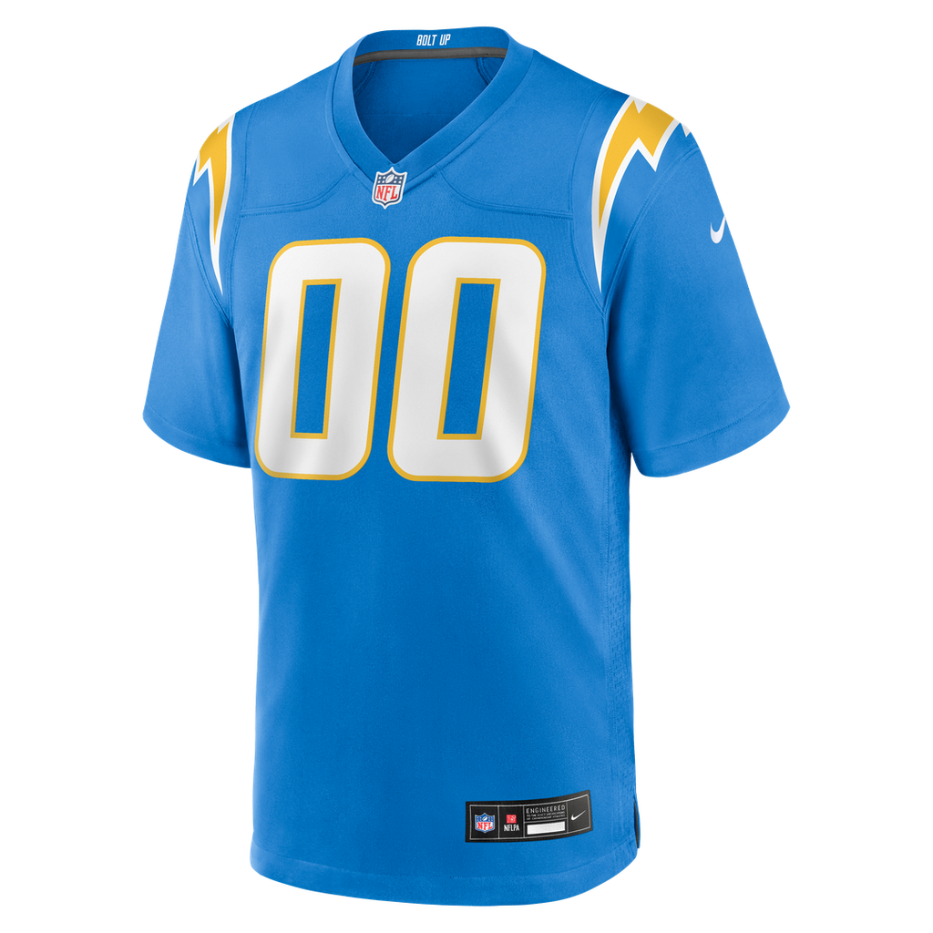 Los Angeles Chargers Nike Navy Alternate Super Chargers Game Custom Jersey