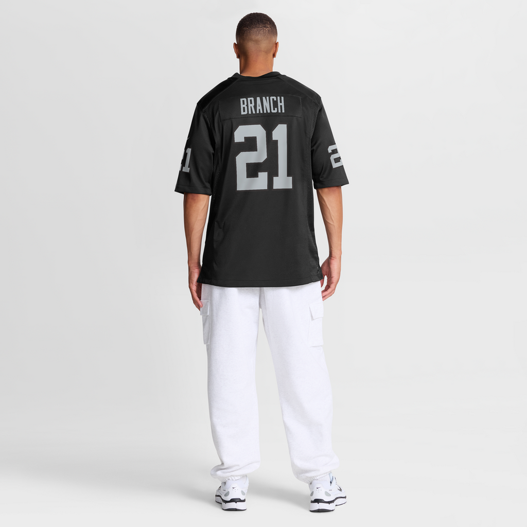Las Vegas Raiders Cliff Branch Nike Black Retired Player Game Jersey