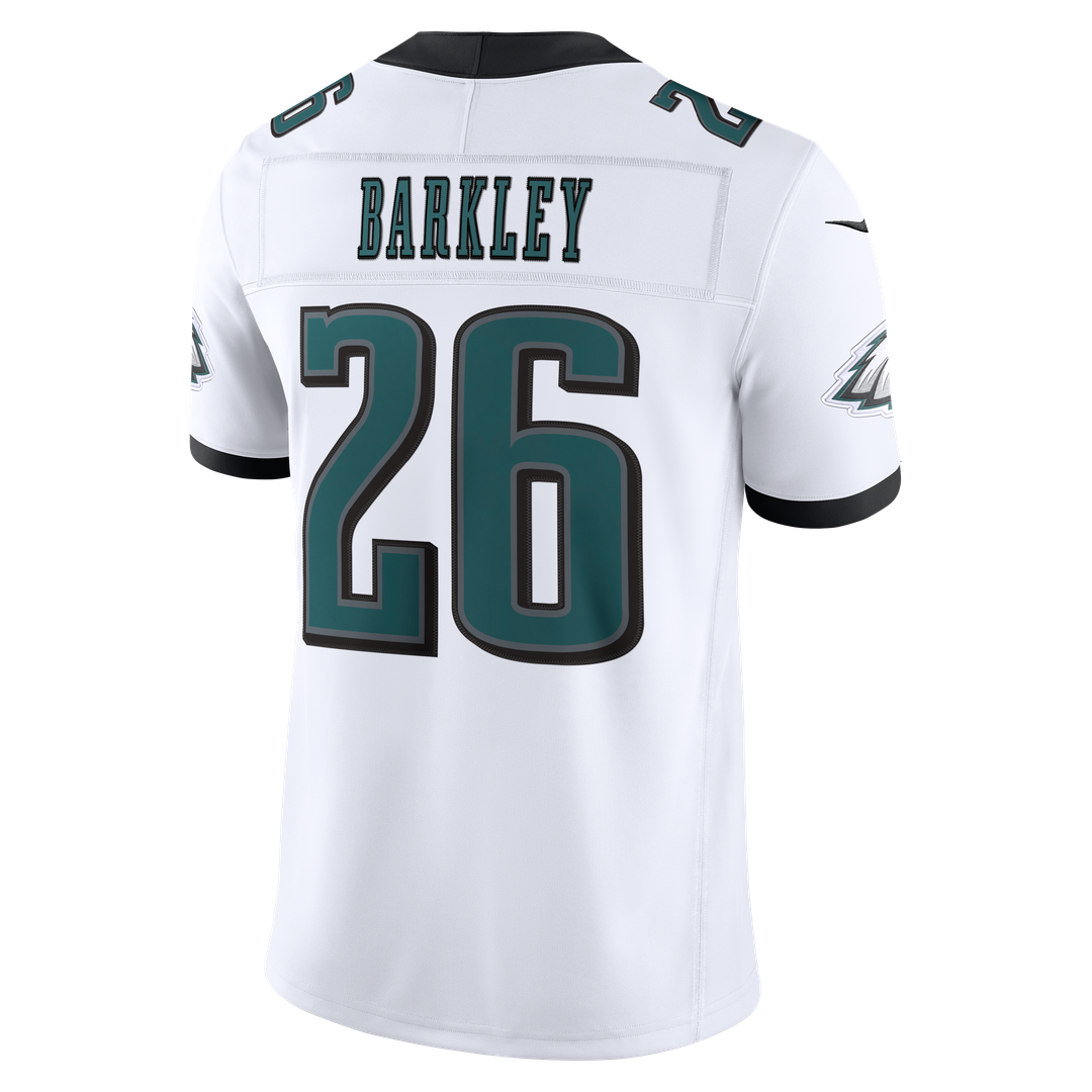 Philadelphia Eagles Saquon Barkley Nike Kelly Green Alternate Vapor F.U.S.E. Stitched Limited Jersey