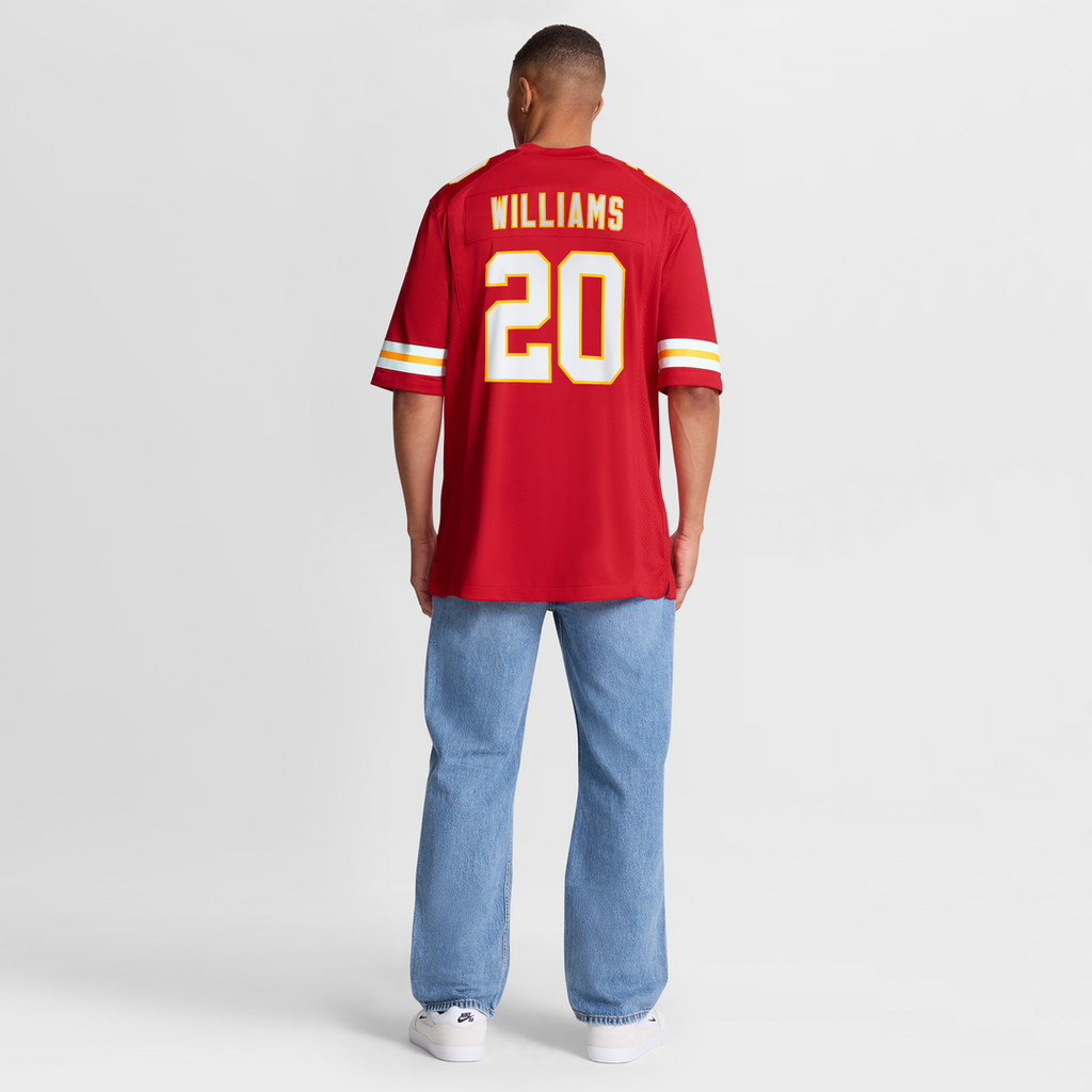 Kansas City Chiefs Nohl Williams Nike Red Team Game Jersey