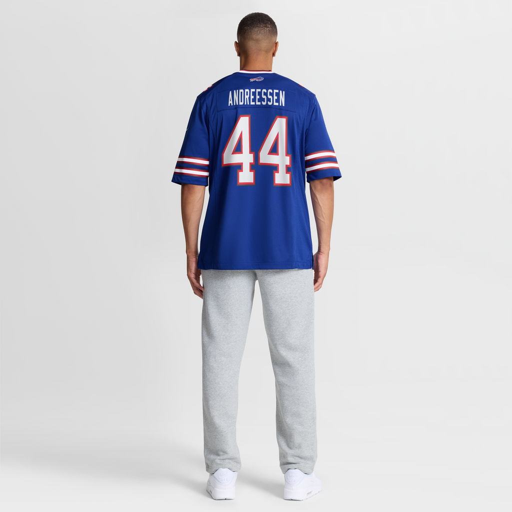 Buffalo Bills Joe Andreessen Nike Royal Game Jersey