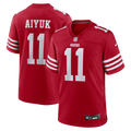 San Francisco 49ers Brandon Aiyuk Nike Scarlet Team Player Game Jersey