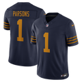 Green Bay Packers Micah Parsons Nike Navy Alternate Vapor F.U.S.E. Stitched Limited Jersey