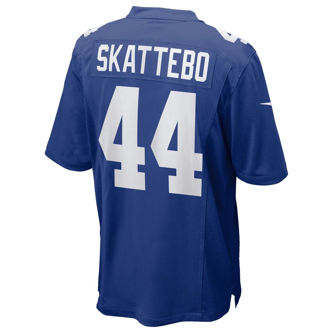 New York Giants Cam Skattebo Nike Royal Game Jersey