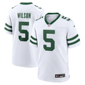 New York Jets Garrett Wilson Nike Legacy White Game Jersey