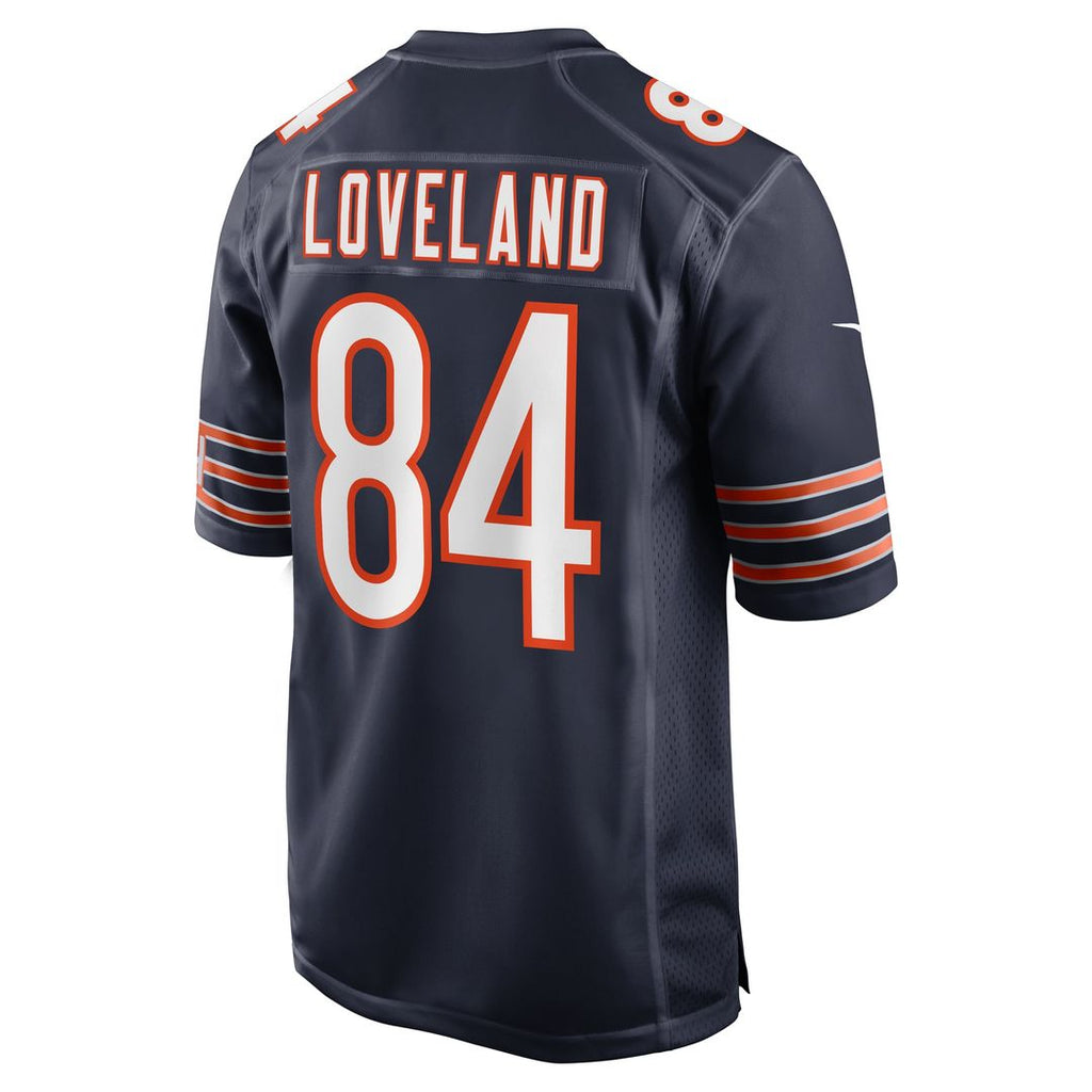 Chicago Bears Colston Loveland Nike Orange Alternate Game Player Jersey
