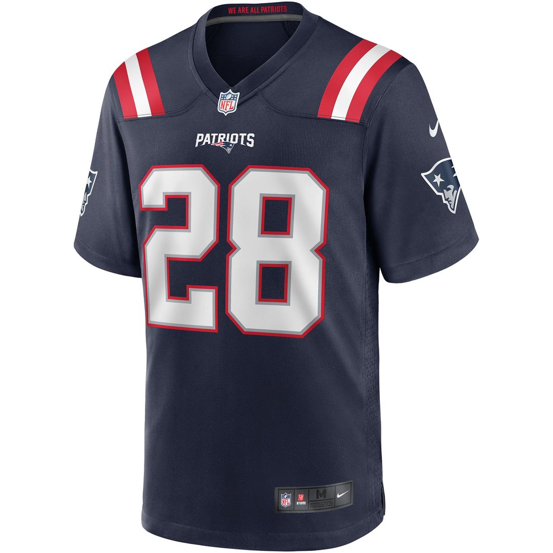 New England Patriots Curtis Martin Nike Navy Game Retired Player Jersey