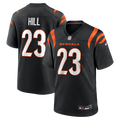 Cincinnati Bengals Daxton Hill Nike Black Player Game Jersey