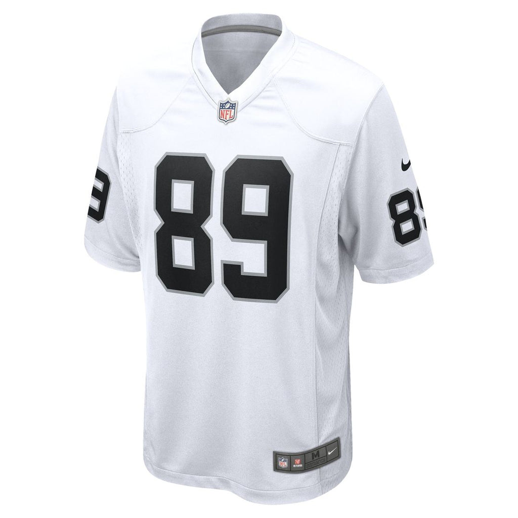 Las Vegas Raiders Brock Bowers Nike Black Player Game Jersey