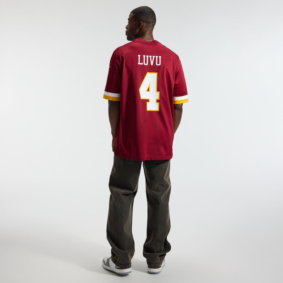 Washington Commanders Frankie Luvu Nike Black Hail Raiser Alternate Game Jersey