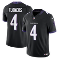 Baltimore Ravens Zay Flowers Nike Black Alternate Alternate Vapor F.U.S.E. Stitched Limited Jersey