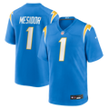Los Angeles Chargers Akheem Mesidor Nike Powder Blue Team Game Jersey