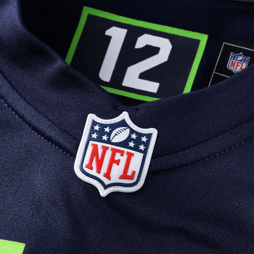 Seattle Seahawks Josh Jones Nike College Navy Team Game Jersey