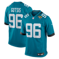 Jacksonville Jaguars Adam Gotsis Nike Teal Game Jersey