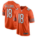 Chicago Bears Caleb Williams Nike Orange Alternate Player Game Jersey