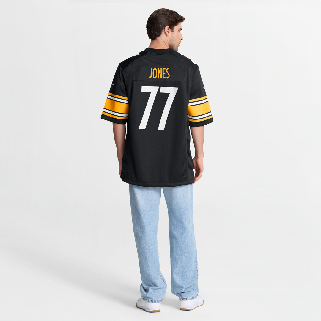 Pittsburgh Steelers Broderick Jones Nike Black Game Jersey