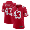 San Francisco 49ers Eric Kendricks Nike Scarlet Team Game Jersey