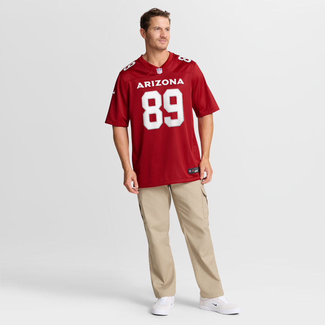 Arizona Cardinals Xavier Weaver Nike Cardinal Team Game Jersey
