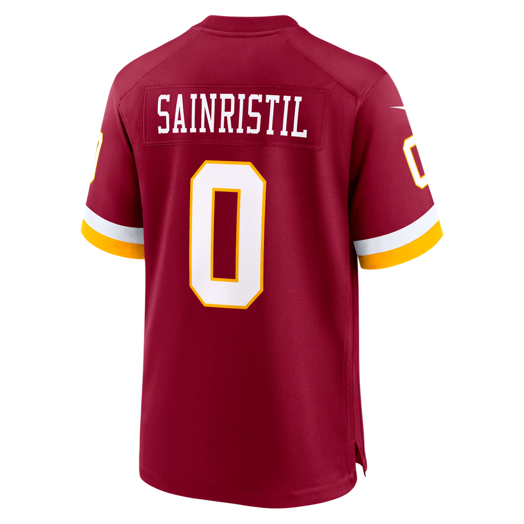 Washington Commanders Mike Sainristil Nike Black Hail Raiser Alternate Game Jersey