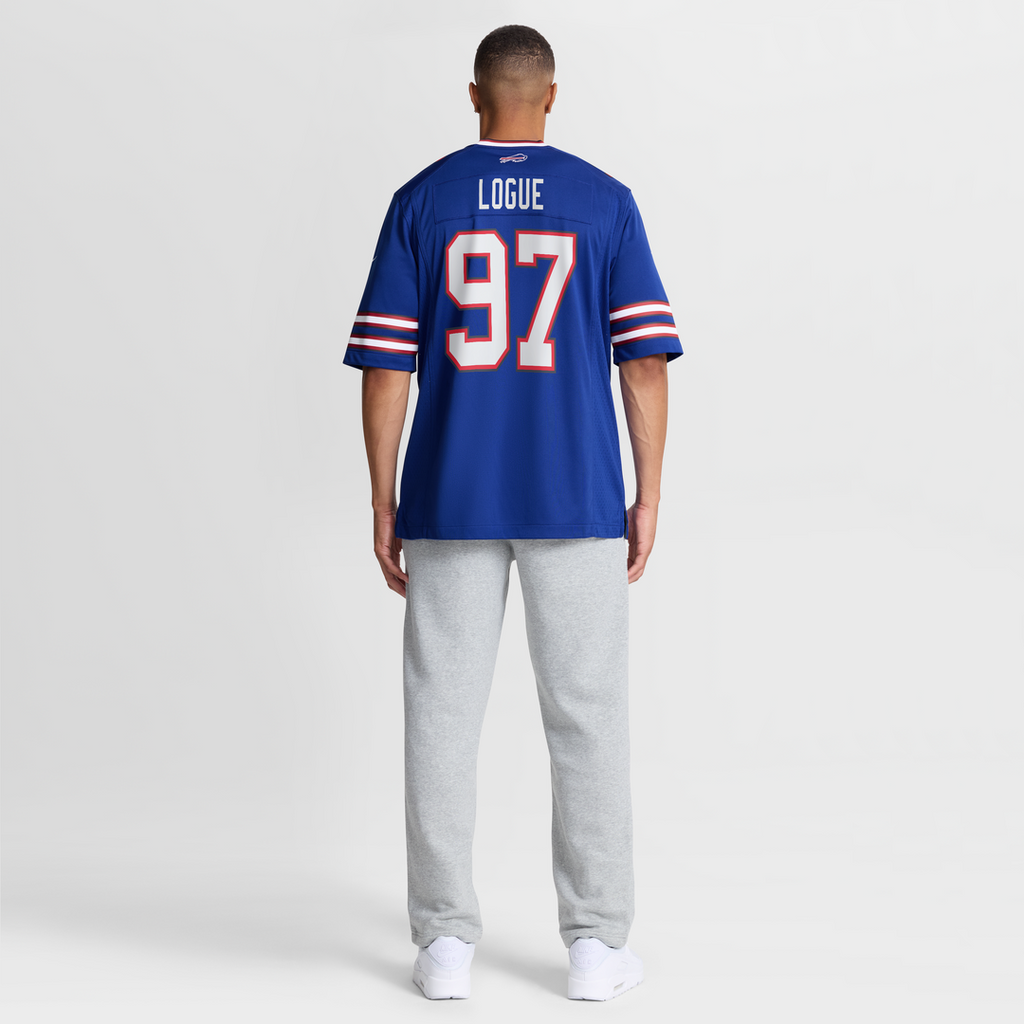 Buffalo Bills Zion Logue Nike Royal Team Game Jersey