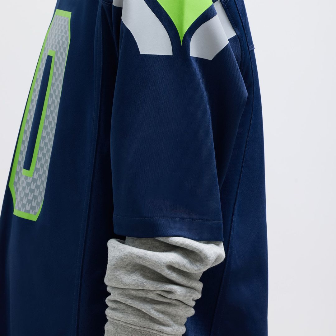 Seattle Seahawks Cooper Kupp Nike College Navy Team Game Jersey