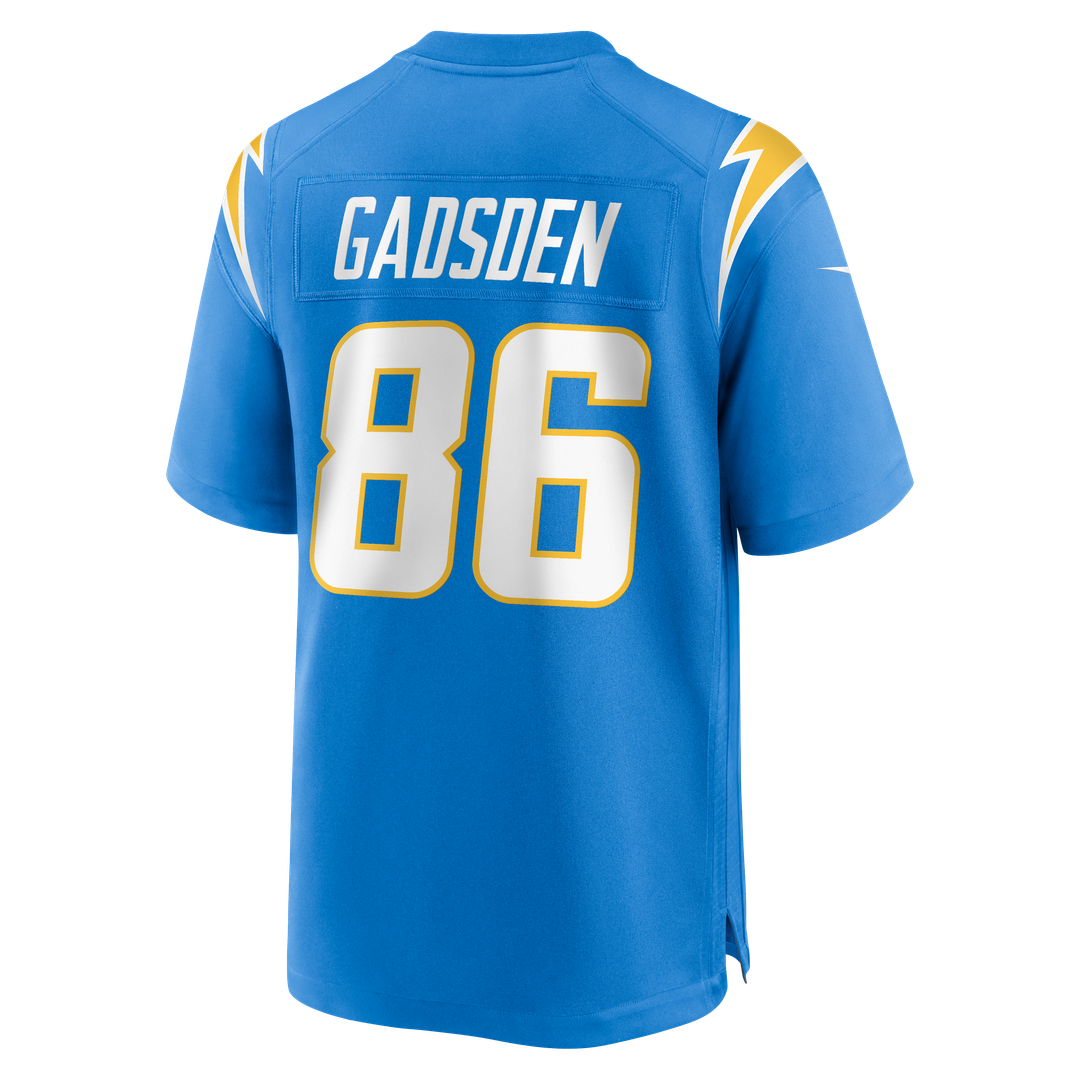 Los Angeles Chargers Oronde Gadsden Nike Powder Blue Team Game Jersey