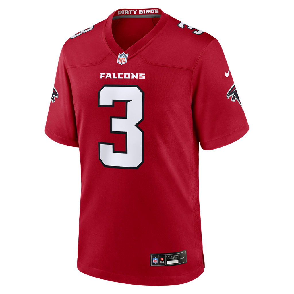 Atlanta Falcons Jessie Bates III Nike White Game Jersey
