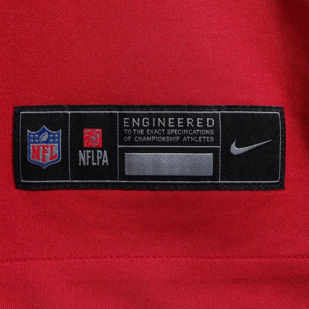 San Francisco 49ers Nike Scarlet 80th Anniversary Alternate Custom Game Jersey
