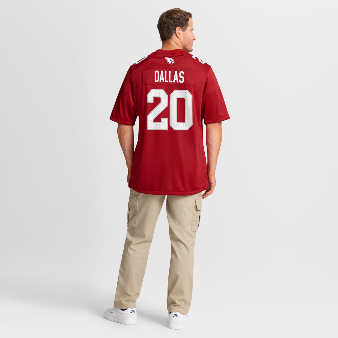 Arizona Cardinals DeeJay Dallas Nike Cardinal Team Game Jersey