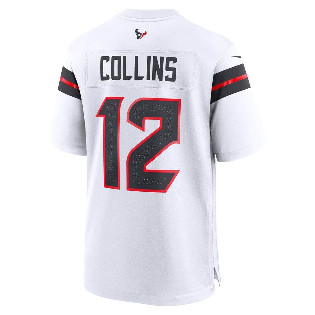Houston Texans Nico Collins Nike Red Alternate Game Jersey