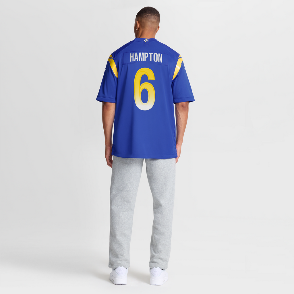 Los Angeles Rams Nick Hampton Nike Royal Team Game Jersey