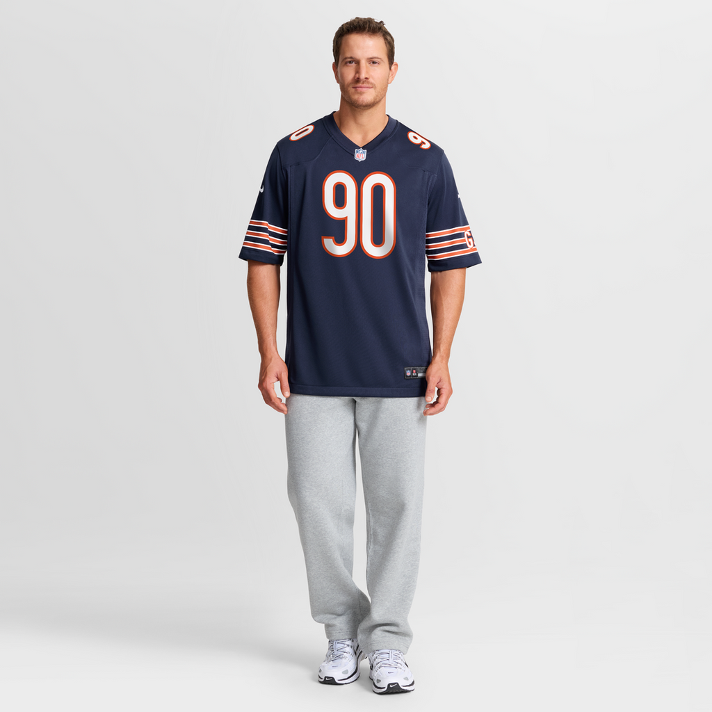 Chicago Bears Neville Gallimore Nike Navy Team Game Jersey