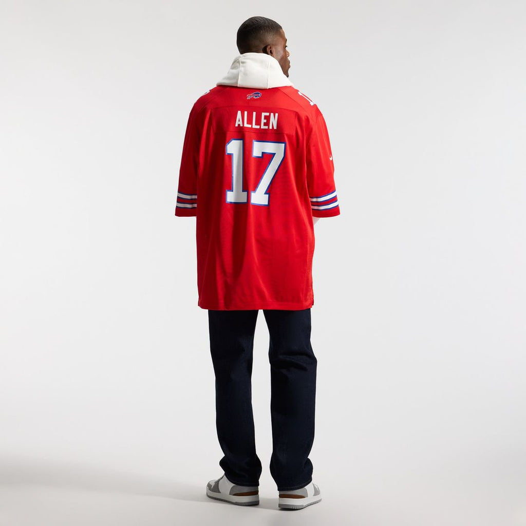 Buffalo Bills Josh Allen Nike White White Game Player Jersey