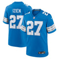 Detroit Lions Christian Izien Nike Blue Team Game Jersey