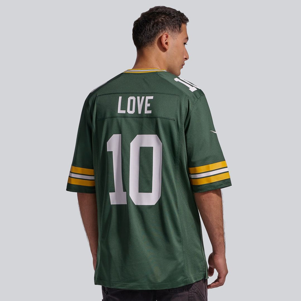 Green Bay Packers Jordan Love Nike White Game Jersey