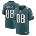 Philadelphia Eagles Dallas Goedert Nike Midnight Green Team Game Jersey