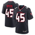 Houston Texans E.J. Speed Nike Navy Team Game Jersey