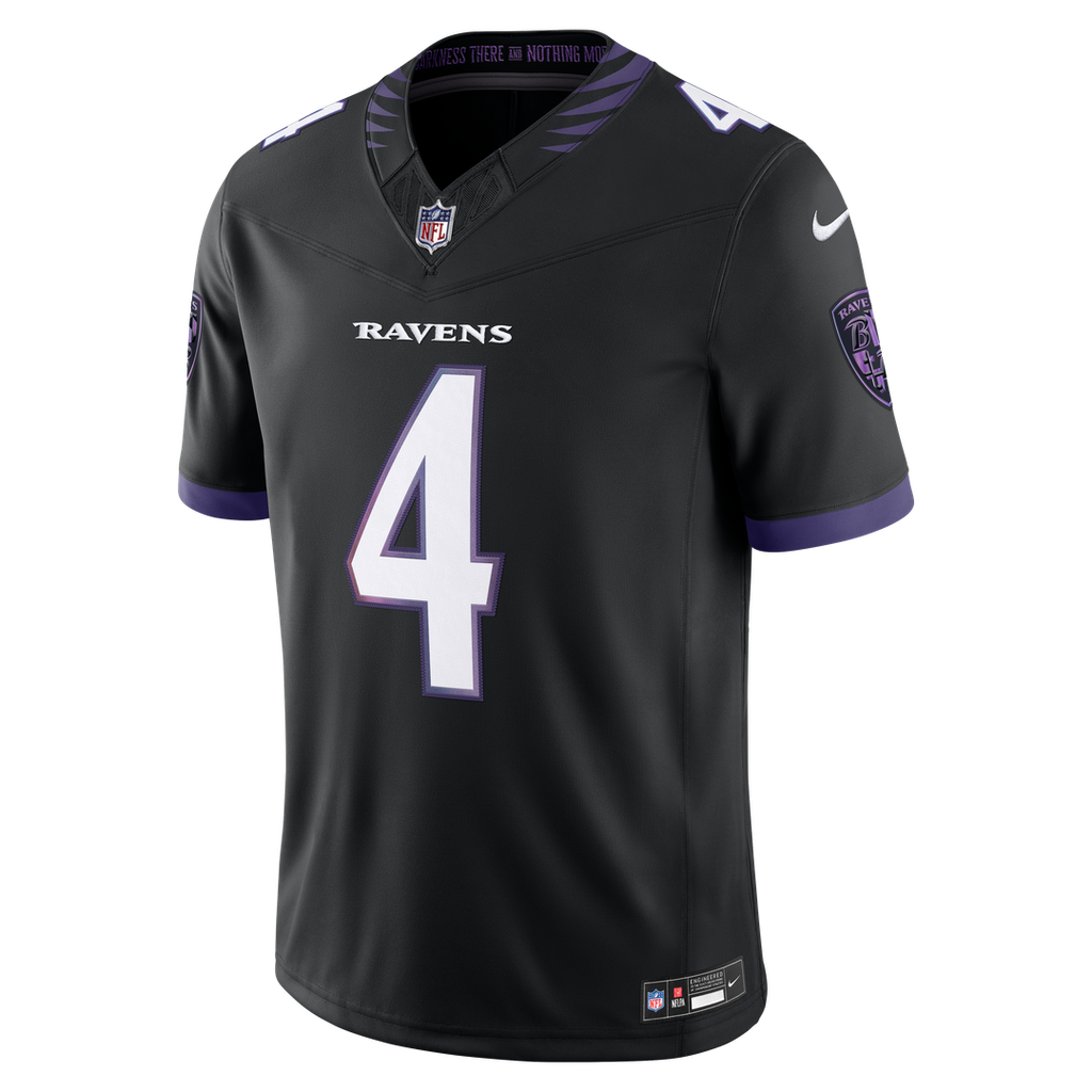 Baltimore Ravens Zay Flowers Nike Purple Team Vapor F.U.S.E. Stitched Limited Jersey